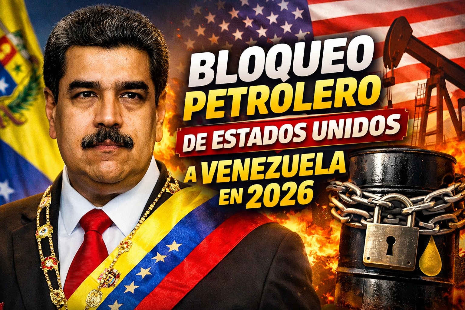 Bloqueo Petrolero de Estados Unidos a Venezuela en 2026 Sanciones a Buques Petroleros Hoy