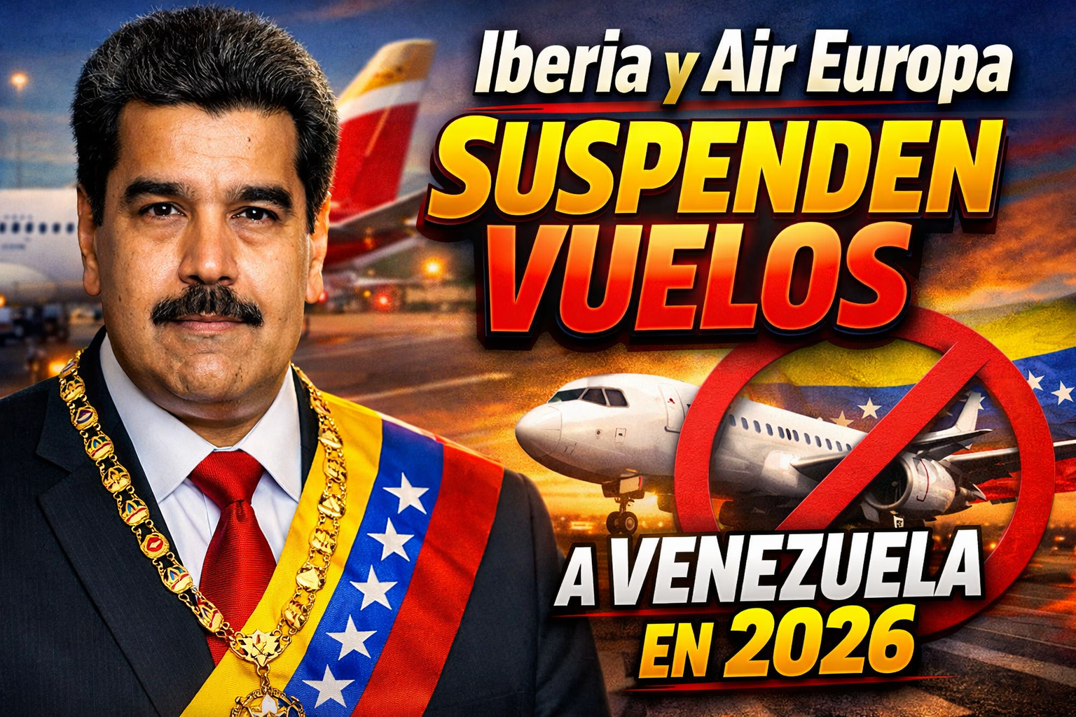 Iberia y Air Europa Suspenden Vuelos a Venezuela en 2026 Crisis de Conectividad Aérea Internacional (2)