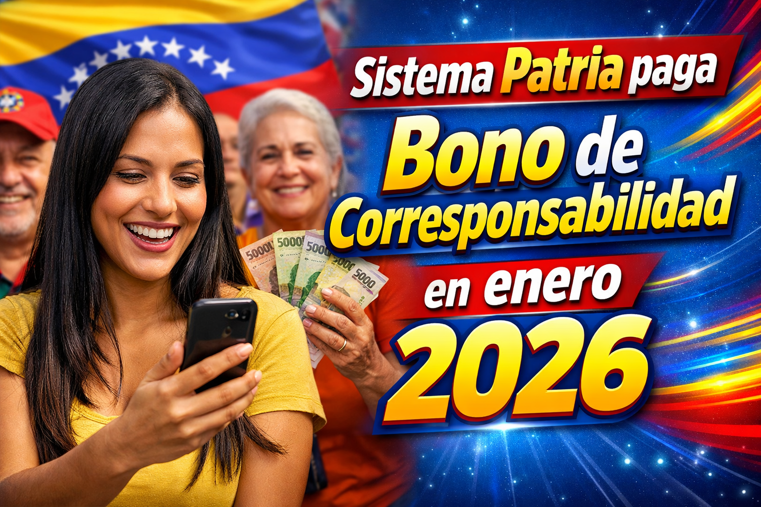 Sistema Patria paga Bono de Corresponsabilidad en enero 2026 consulta el monto actualizado