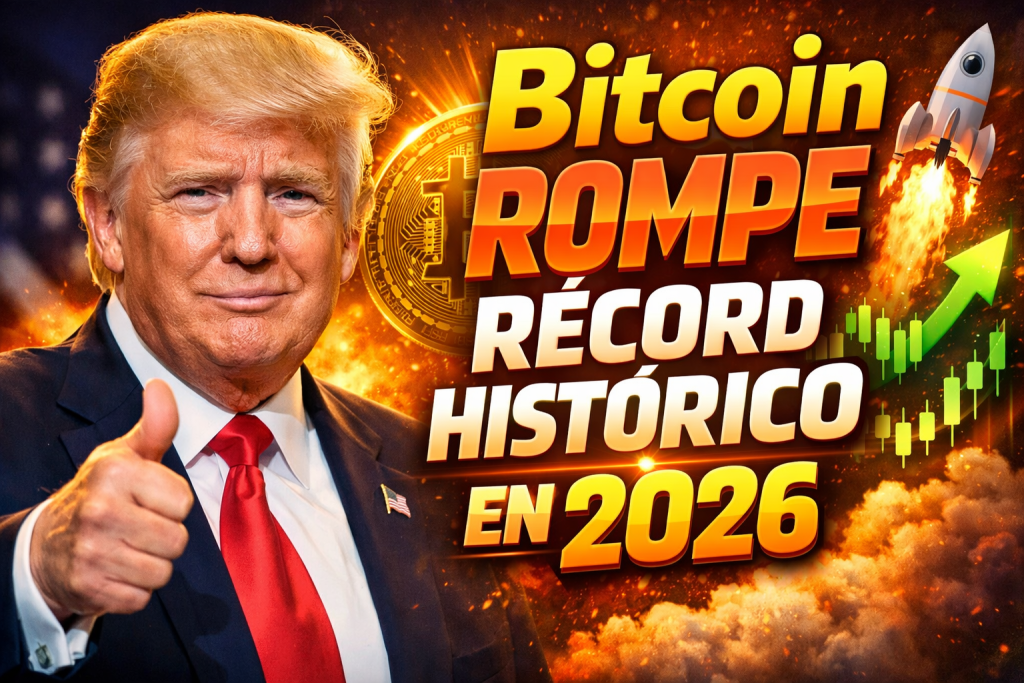 Bitcoin rompe récord histórico en 2026 mientras crece la parálisis política en Estados Unidos