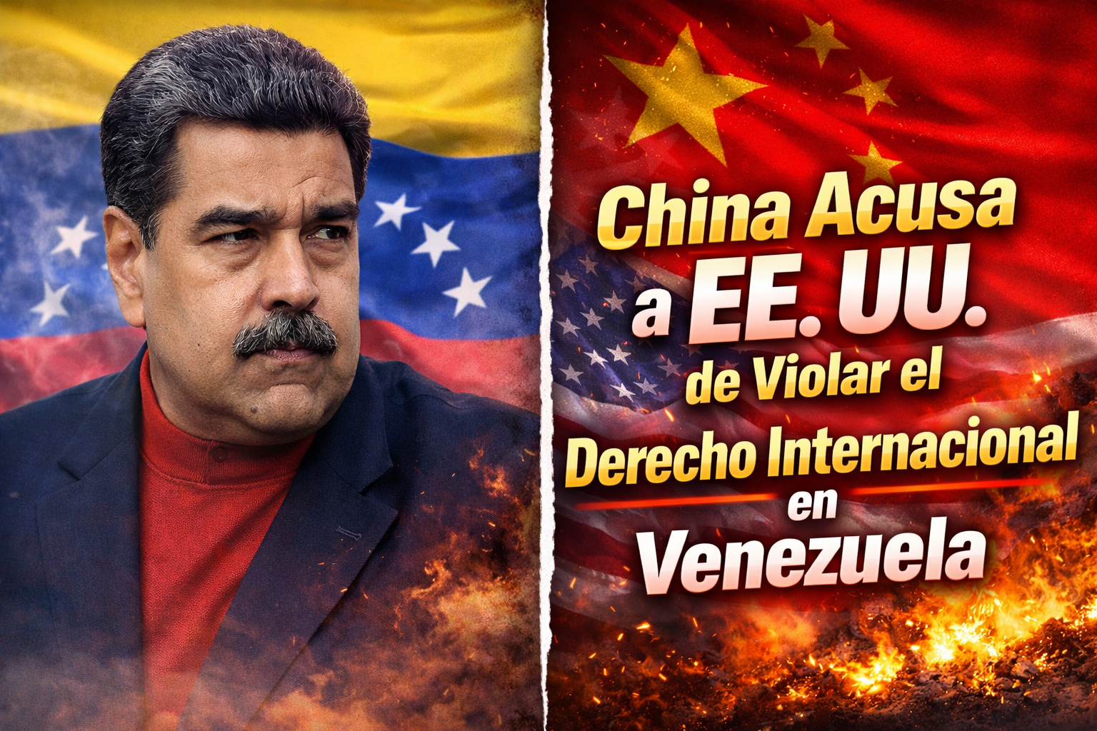 China Acusa a EE. UU. de Violar el Derecho Internacional en Venezuela