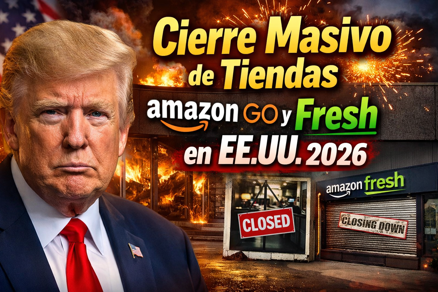 Cierre Masivo de Tiendas Amazon Go y Fresh en EE. UU. 2026 Detalles y Repercusiones