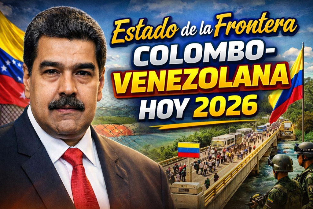 Estado de la Frontera Colombo-Venezolana Hoy 2026 Aumenta el Flujo Migratorio por el Puente Simón Bolívar