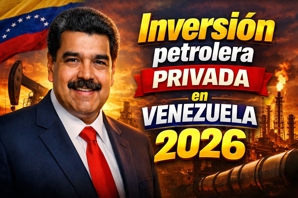 Inversión petrolera privada en Venezuela 2026 apertura histórica y oportunidades para empresas extranjeras