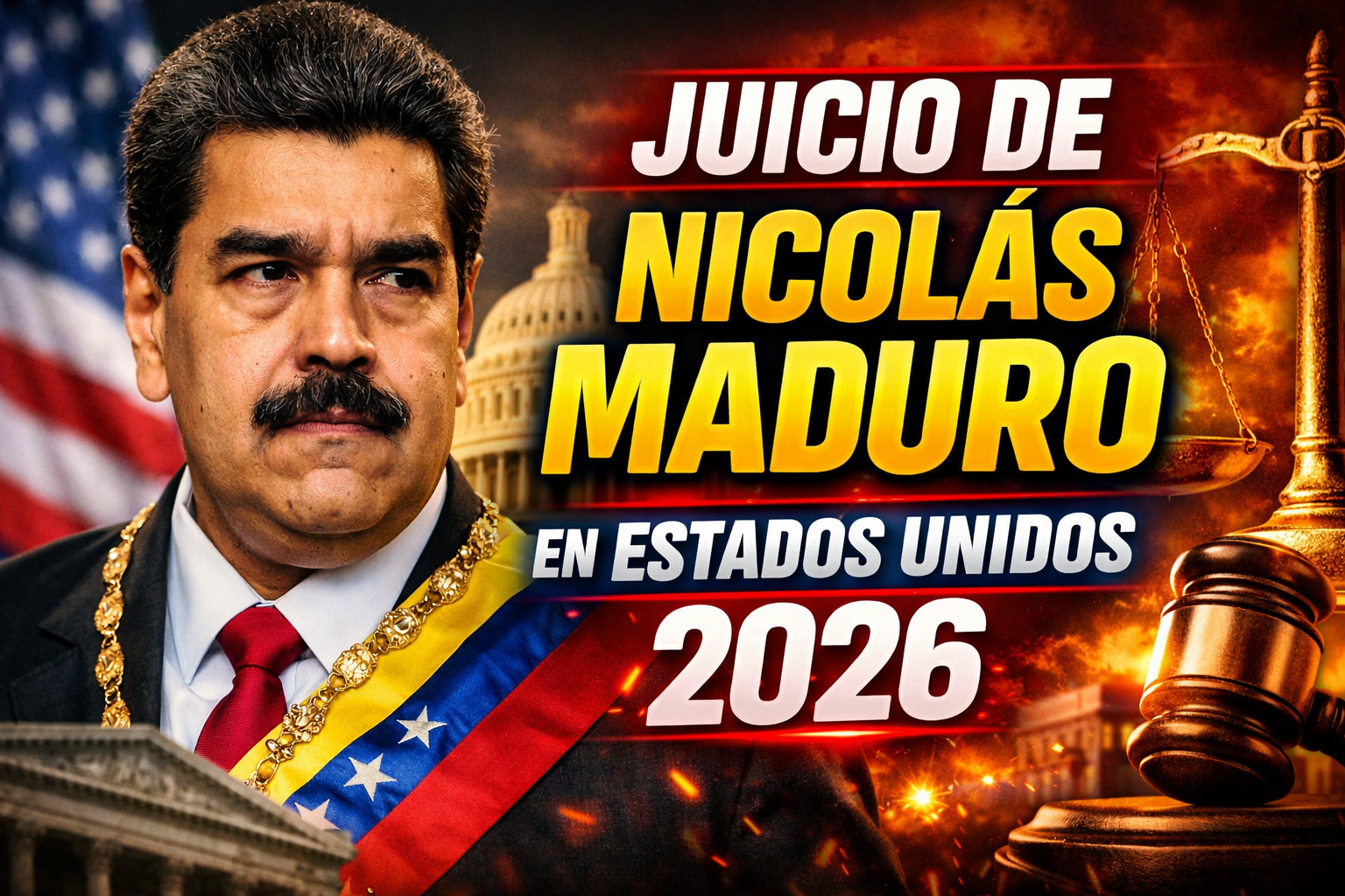 Juicio de Nicolás Maduro en Estados Unidos 2026 claves del caso que sacude la política internacional