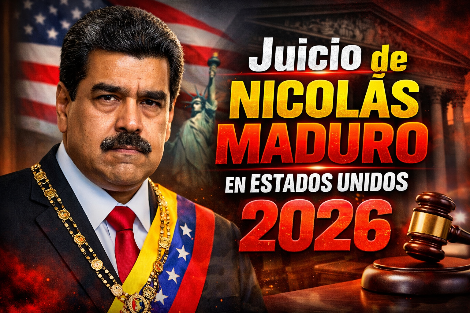 Juicio de Nicolás Maduro en Estados Unidos 2026 qué se sabe, acusaciones y estado legal