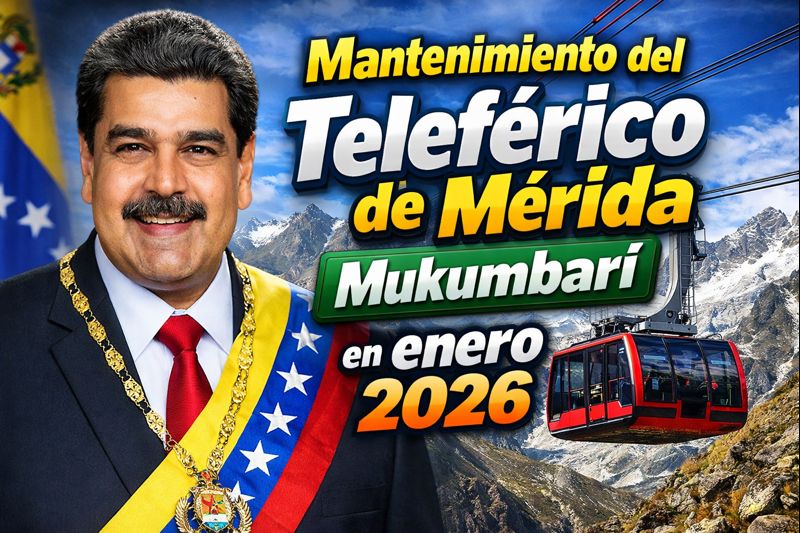 Mantenimiento del Teleférico de Mérida Mukumbarí en enero 2026 estaciones operativas y horarios hoy