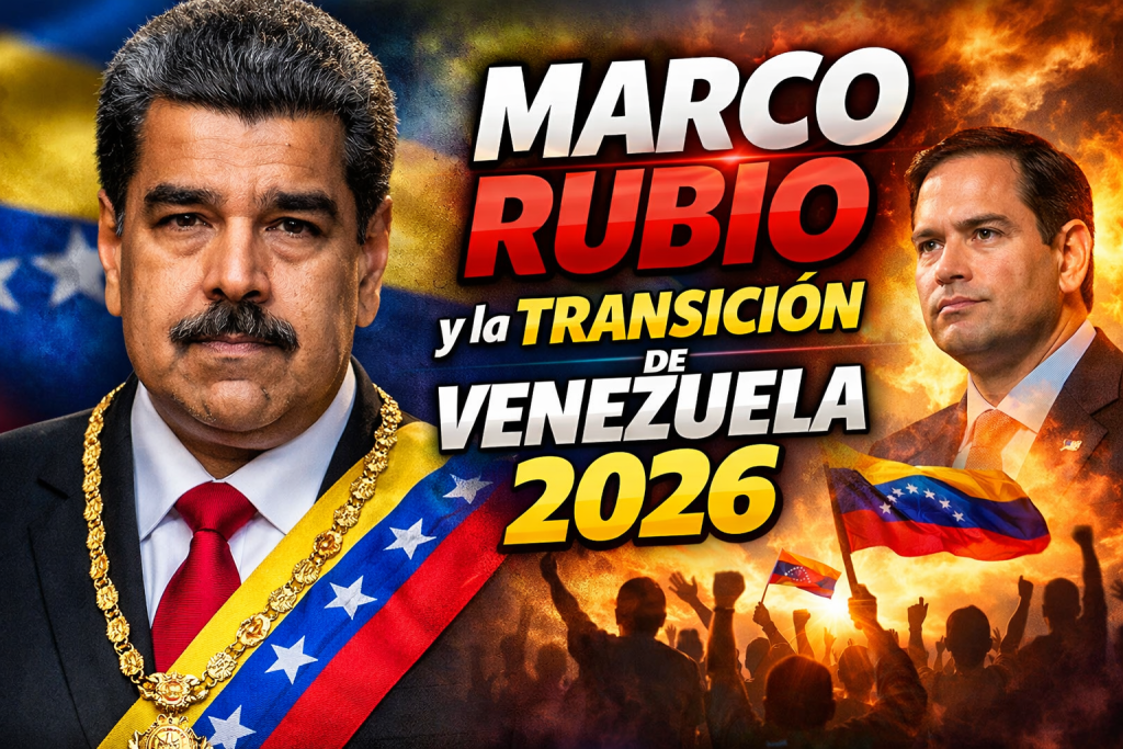 Marco Rubio y la transición de Venezuela 2026 su plan de estabilización, recuperación y poder político