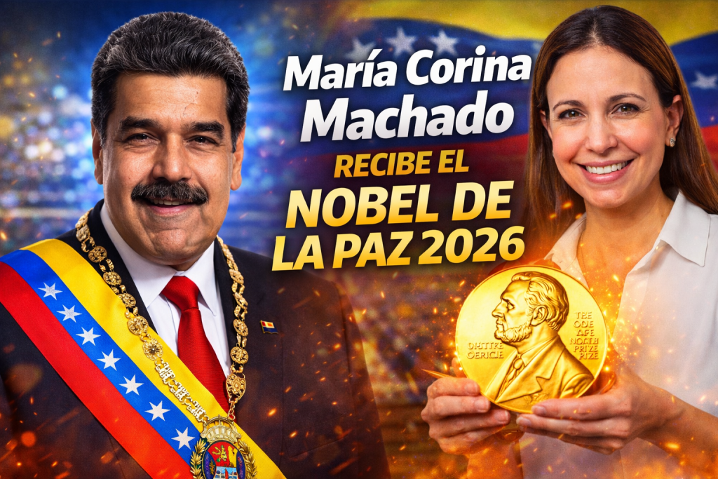 María Corina Machado Recibe el Nobel de la Paz 2026 Resumen de su Discurso y Reacciones