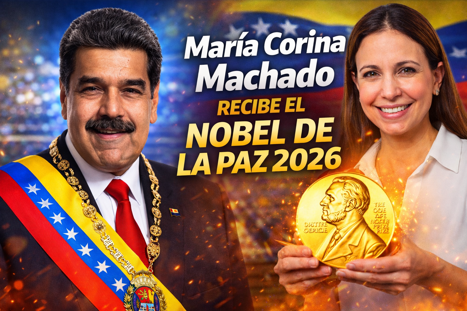 María Corina Machado Recibe el Nobel de la Paz 2026 Resumen de su Discurso y Reacciones