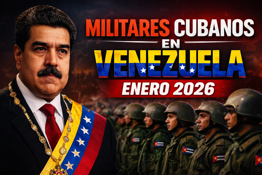 Militares cubanos en Venezuela enero 2026 alcance, funciones y reacción internacional