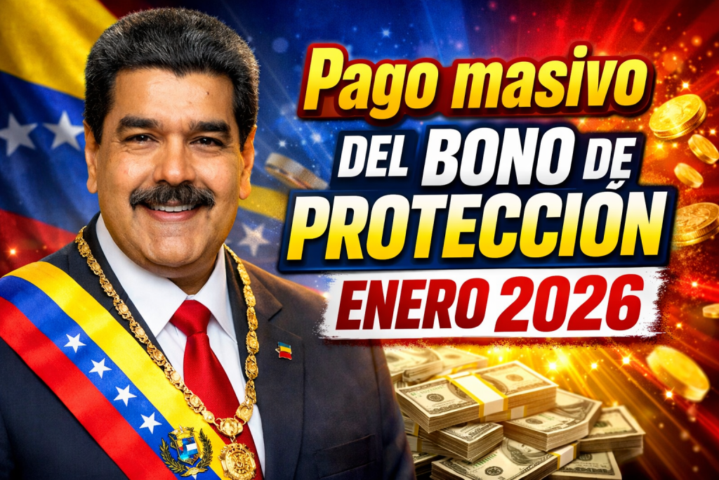 Pago masivo del bono de protección enero 2026 quiénes lo reciben y cómo cobrarlo