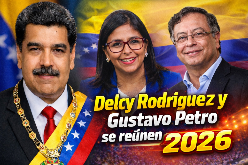 Delcy Rodríguez y Gustavo Petro se reúnen en 2026 agenda bilateral y acuerdos clave