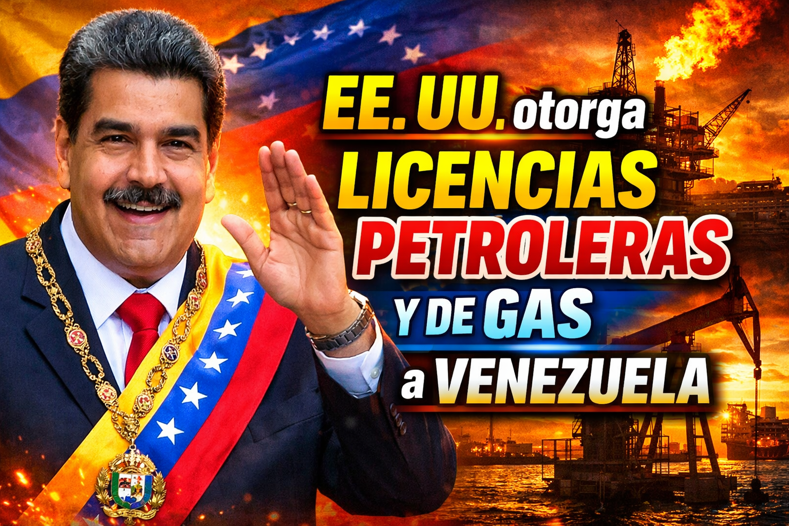 EE. UU. otorga licencias petroleras y de gas a Venezuela el plan para aumentar la producción en 2026