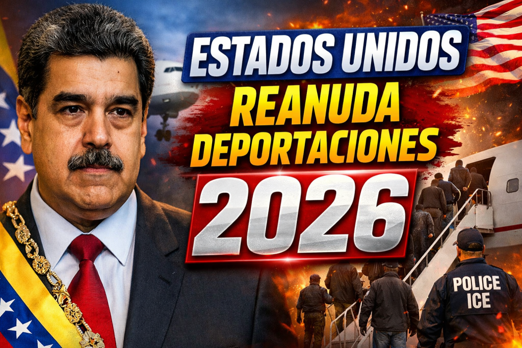 Estados Unidos Reanuda Deportaciones 2026 Crece el Retorno de Migrantes a Venezuela