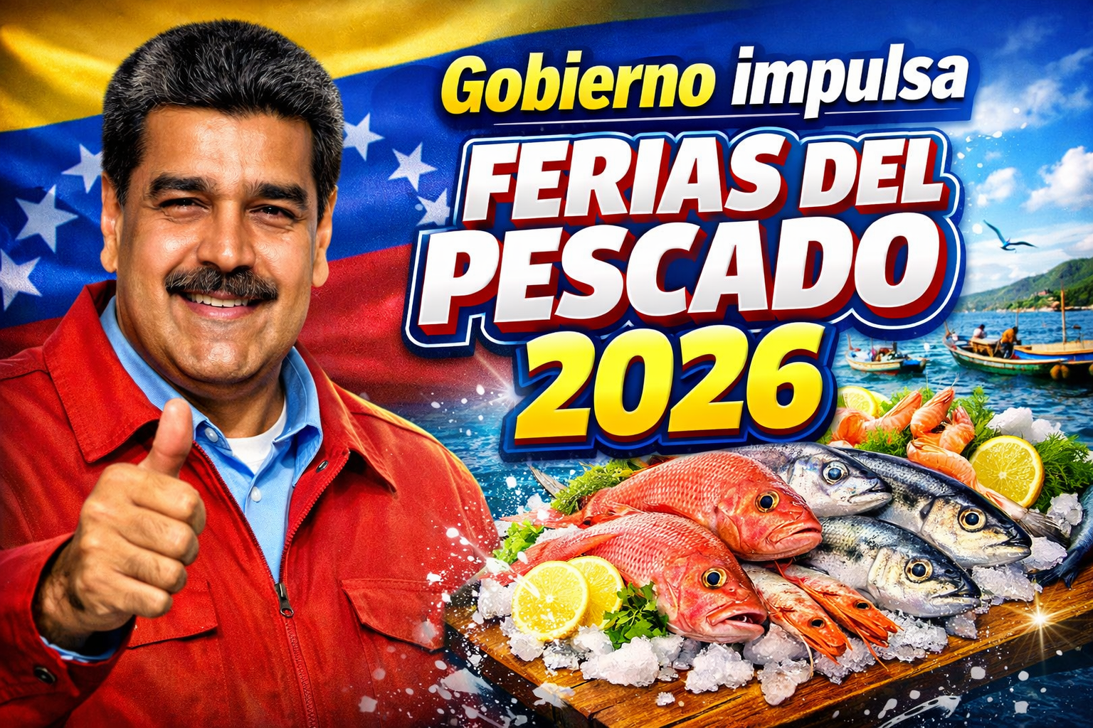 Gobierno impulsa ferias del pescado 2026 con venta directa del mar al consumidor