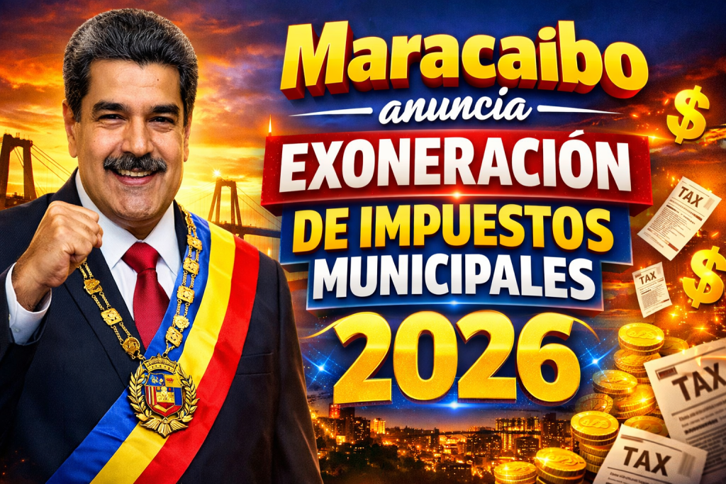 Maracaibo anuncia exoneración de impuestos municipales 2026 fechas, requisitos y descuentos