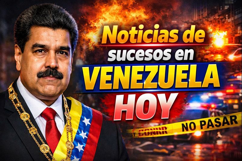 Noticias de sucesos en Venezuela hoy detenciones, crímenes y operaciones policiales actualizadas