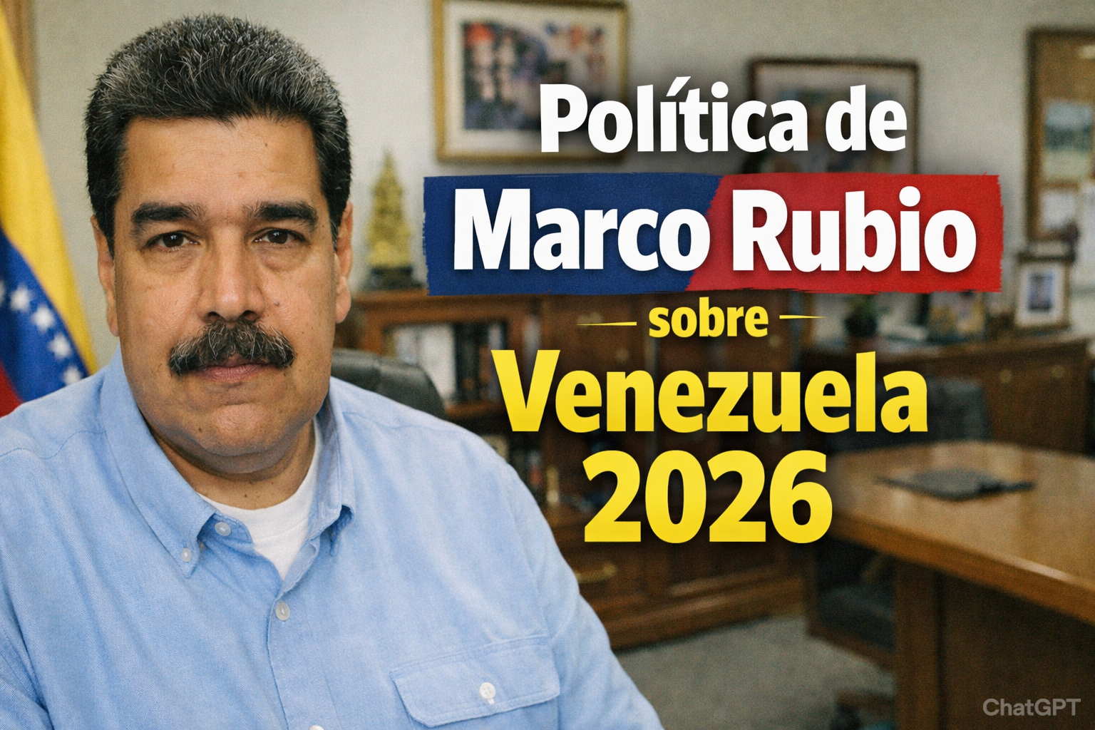 Política de Marco Rubio sobre Venezuela 2026 hoja de ruta hacia la transición democrática