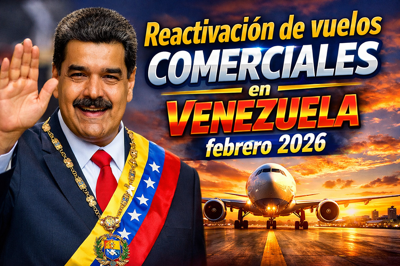Reactivación de vuelos comerciales en Venezuela febrero 2026 aerolíneas y rutas que regresan