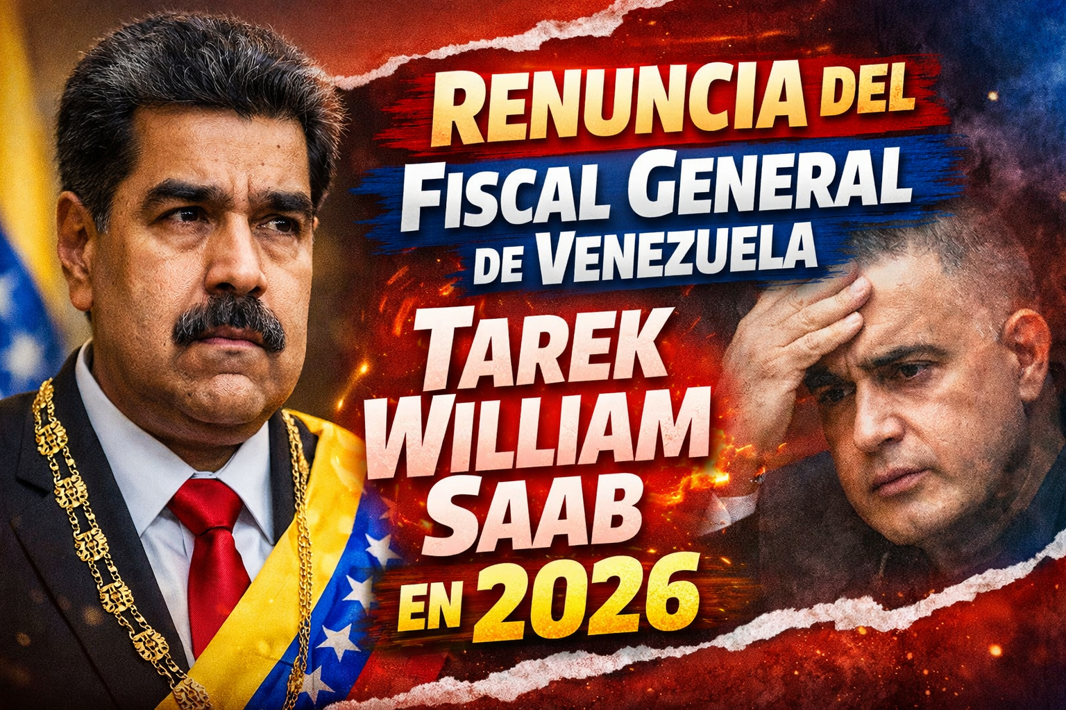 Renuncia del Fiscal General de Venezuela Tarek William Saab en 2026 Asamblea Nacional Confirma Salida