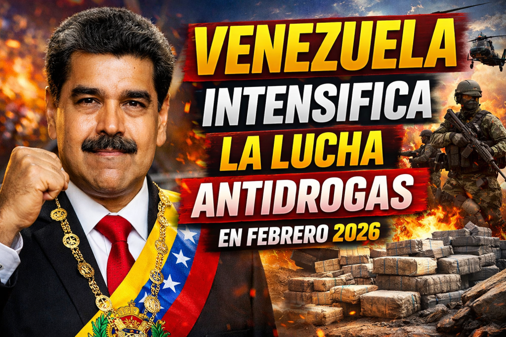 Venezuela Intensifica la Lucha Antidrogas en Febrero 2026 Incautaciones Millonarias y Operativos en Frontera