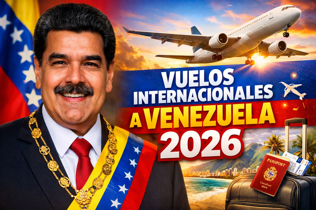 Vuelos internacionales a Venezuela 2026 aerolíneas que regresan y nuevas rutas desde Caracas