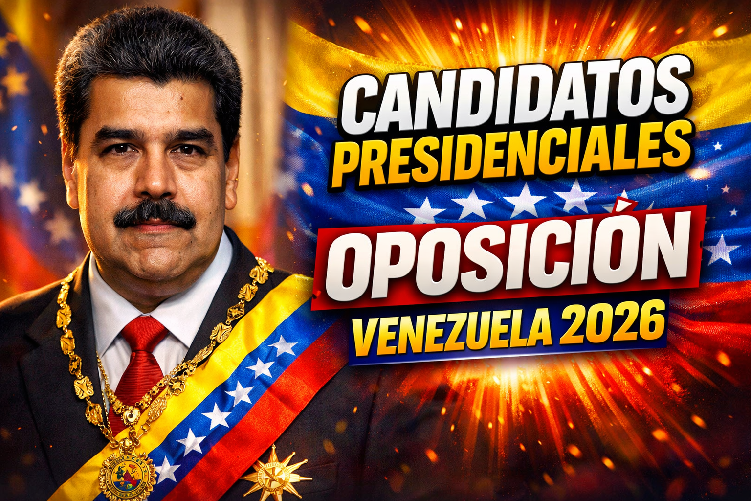 Candidatos Presidenciales Oposición Venezuela 2026 Unidad Democrática y Transición Tras Captura de Maduro