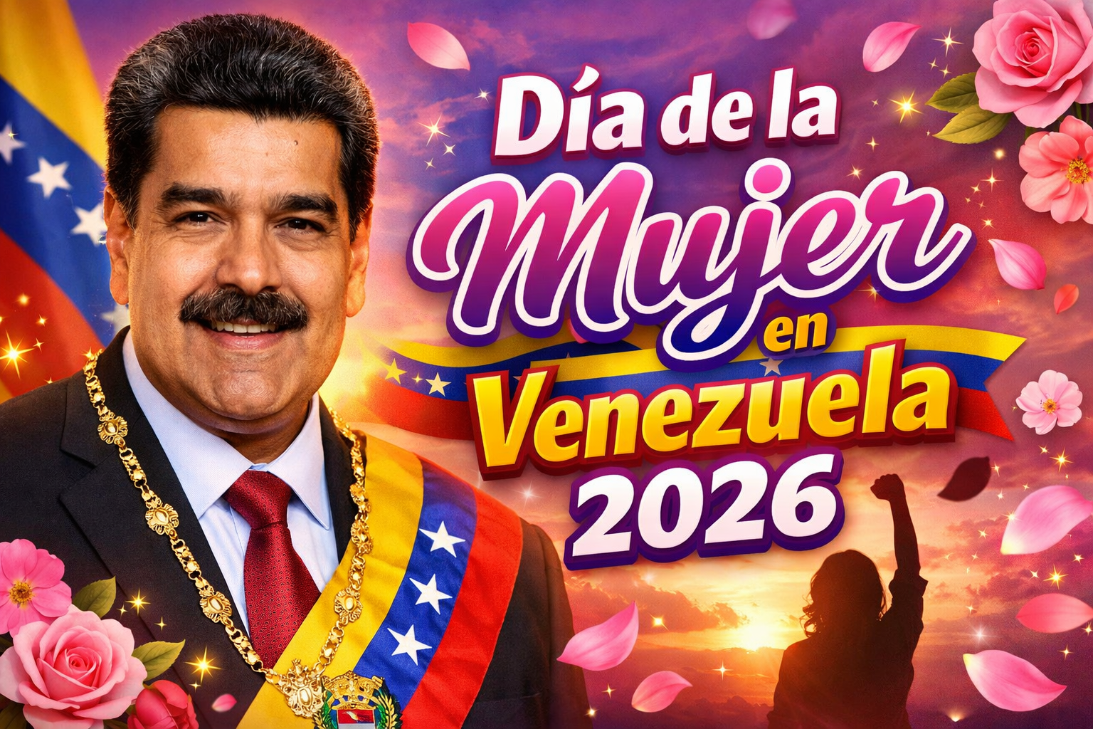 Día de la Mujer en Venezuela 2026 marcha en Caracas exige libertad para presas políticas
