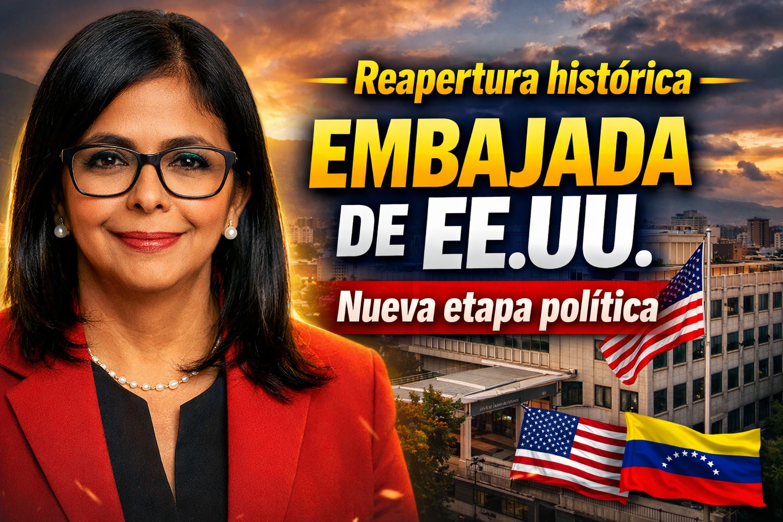 Reapertura histórica de la embajada