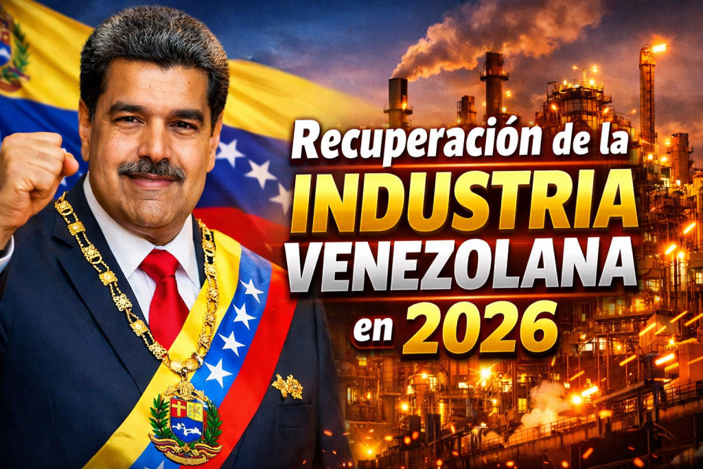 Recuperación de la industria venezolana en 2026 manufactura prevé fuerte expansión