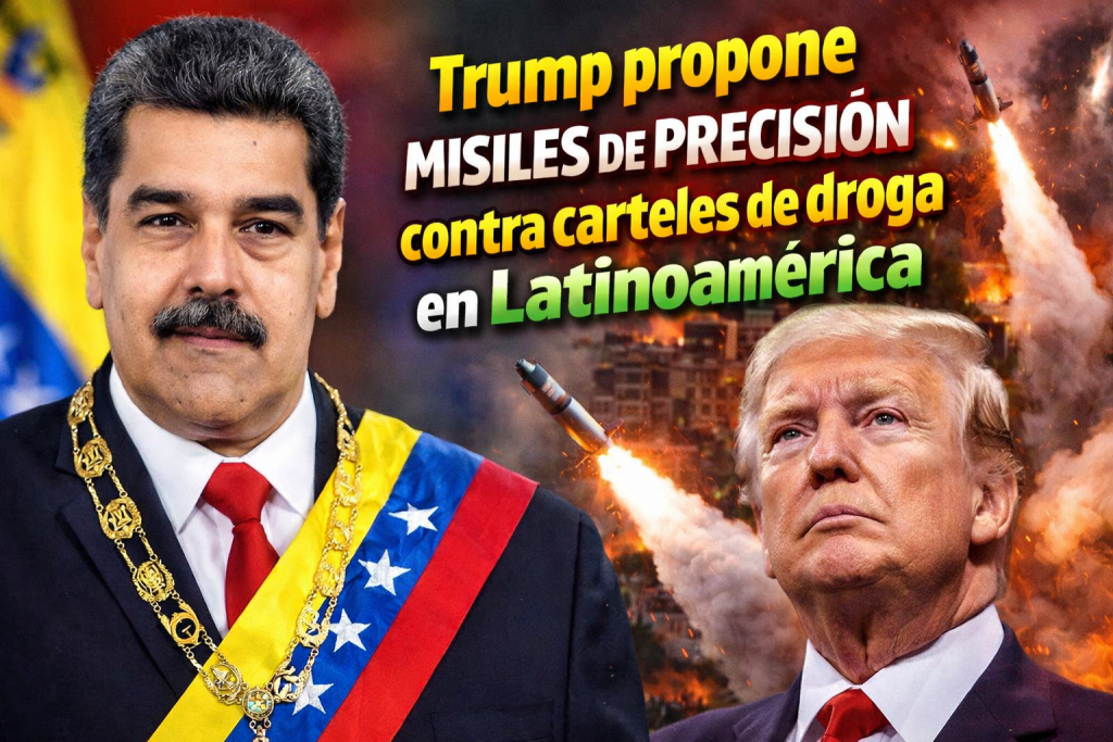 Trump propone misiles de precisión contra carteles de droga en Latinoamérica nueva estrategia militar y alianza regional de seguridad