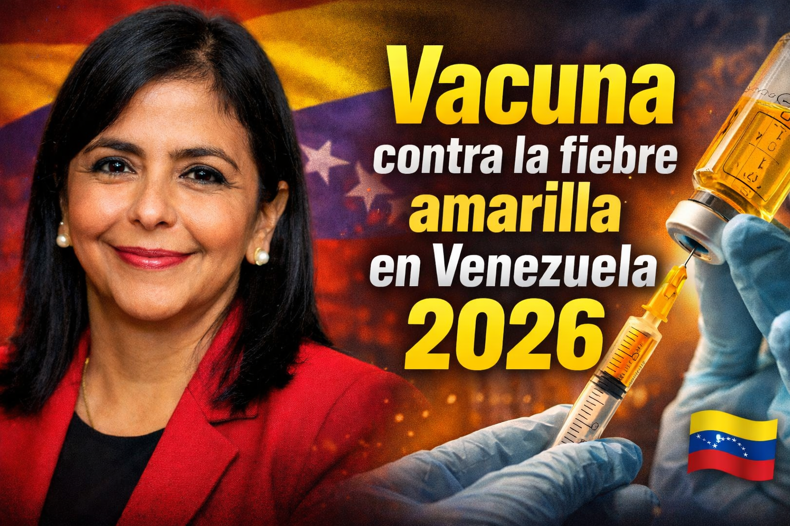 Vacuna contra la fiebre amarilla en Venezuela 2026 requisitos, estados afectados y jornada de vacunación nacional